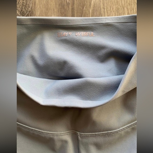 Women's Sculpt Perforated Bike Shorts Size Small Calia by Grey Pearl - Picture 8 of 11